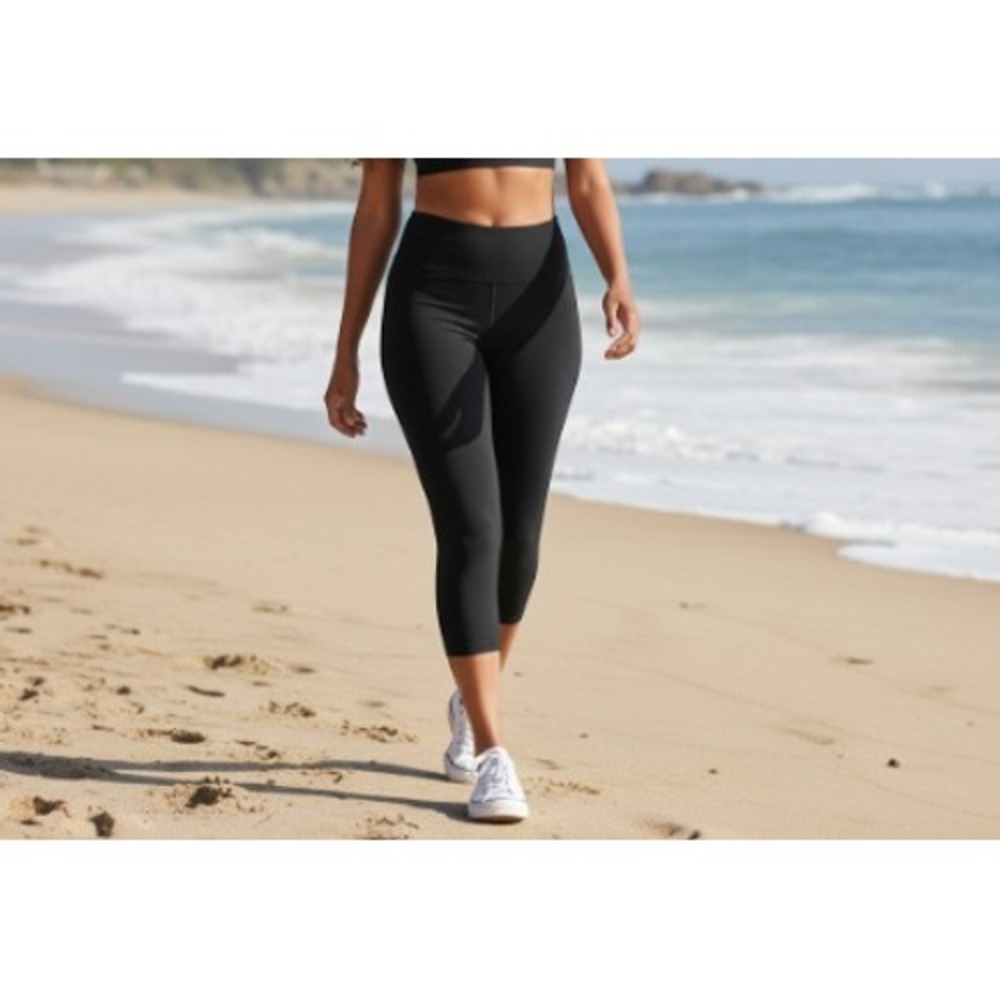 Quince Black Ultra High Rise Performance Leggings Women XL NWT Activewear Yoga